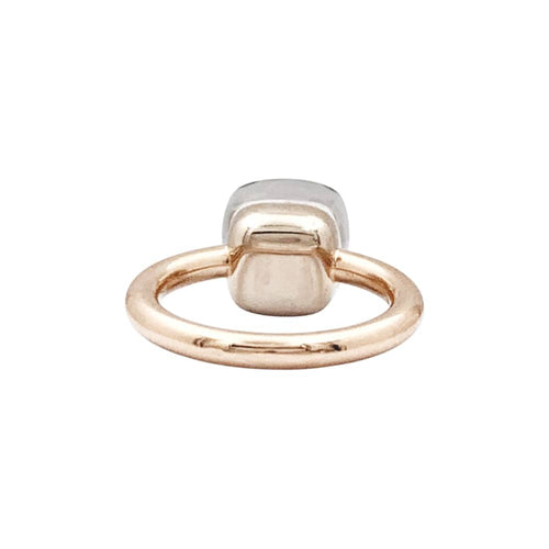 Bague 53 Bague Pomellato, "Nudo Classique", deux ors et topaze blanche. 58 Facettes 35620