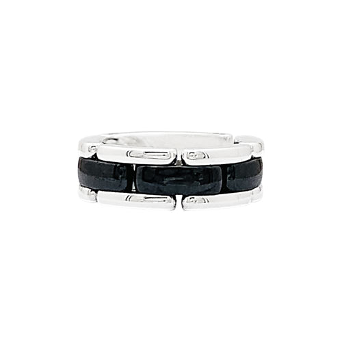 Bague 52 Bague Chanel, "Ultra", or blanc et céramique noire. 58 Facettes 35632