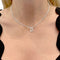 Collier Collier Cartier, "Double C", or blanc et diamants. 58 Facettes 35642