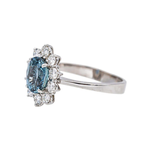 Bague 56 Bague  Pompadour Or blanc Saphir, Diamant 58 Facettes 5335505RV