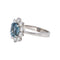 Bague 56 Bague  Pompadour Or blanc Saphir, Diamant 58 Facettes 5335505RV
