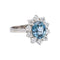 Bague 56 Bague  Pompadour Or blanc Saphir, Diamant 58 Facettes 5335505RV
