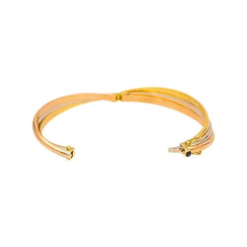 Bracelet Bracelet 3 ors Or jaune, Or rose, Or blanc Saphir 58 Facettes 5359807CN