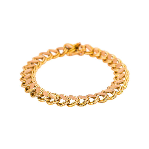 Bracelet Bracelet Maille Or rose 58 Facettes 5527111CN