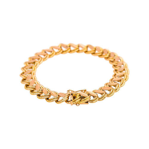 Bracelet Bracelet Maille Or rose 58 Facettes 5527111CN