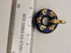 Pendentif FIDIA Florence - Pendentif lapis-lazuli en or jaune 18 kt 58 Facettes CV-053