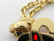 Collier pendentif POIRAY coeur entrelace pm en or rose 18k +chaine 9k boite 58 Facettes 274664