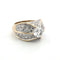 Bague Bague en or jaune avec diamants 58 Facettes 294/26 D