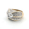 Bague Bague en or jaune avec diamants 58 Facettes 294/26 D