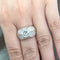 Bague Bague en or jaune avec diamants 58 Facettes 294/26 D