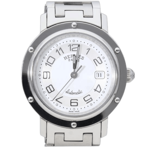 Montre Hermes Montre Clipper Chronograph 58 Facettes MT46101
