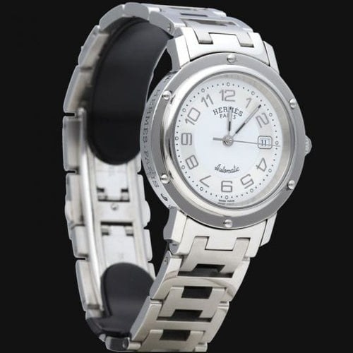 Montre Hermes Montre Clipper Chronograph 58 Facettes MT46101