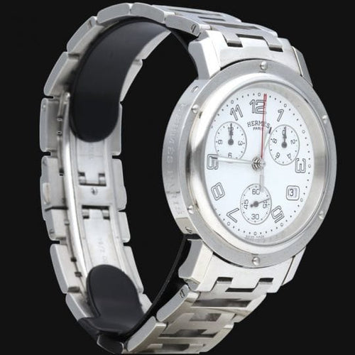 Montre Hermes Montre Clipper Chronograph 58 Facettes MT46112
