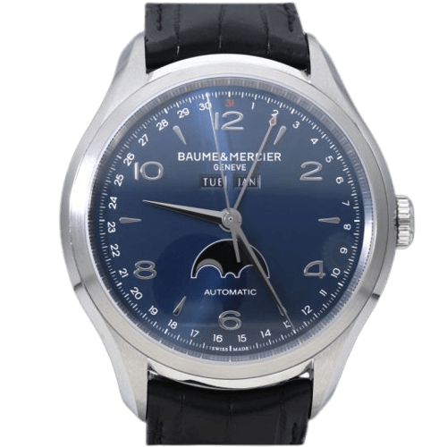 Montre Baume & Mercier Clifton - Montre en acier 58 Facettes MT46074