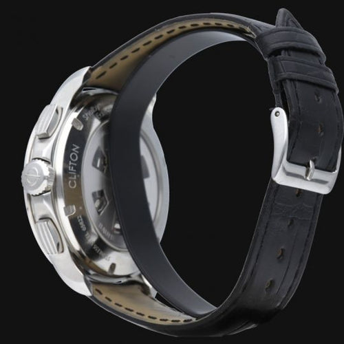 Montre Baume & Mercier Clifton - Montre automatique en acier 58 Facettes MT46079
