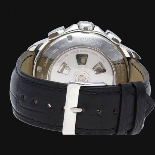 Montre Baume & Mercier Clifton - Montre automatique en acier 58 Facettes MT46079