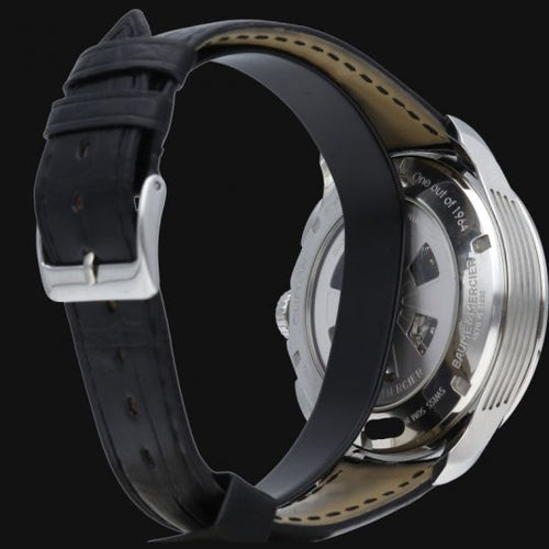 Montre Baume & Mercier Clifton - Montre automatique en acier 58 Facettes MT46079