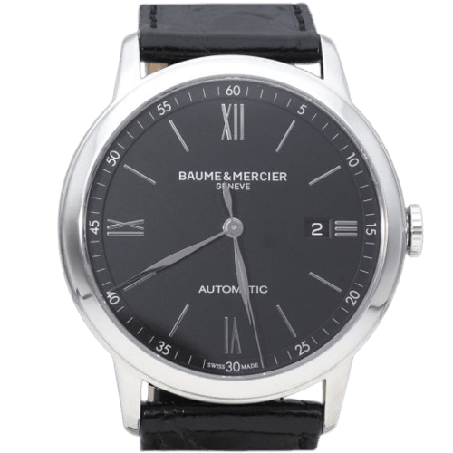 Montre Baume & Mercier Classima - Montre automatique en acier 58 Facettes MT46080