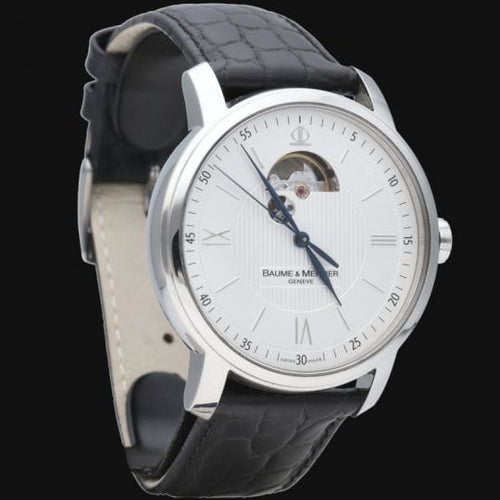 Montre Baume & Mercier Classima - Montre automatique en acier 58 Facettes MT46085
