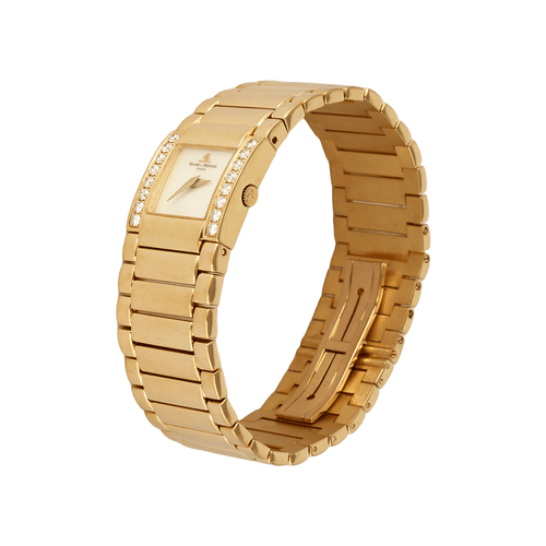 Montre Baume & Mercier Catwalk - Montre en or jaune 18 carats et diamants 58 Facettes BO/220082