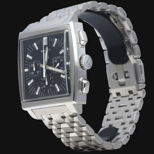 Montre TAG Heuer Monaco - Montre chronographe en acier 58 Facettes MT46536