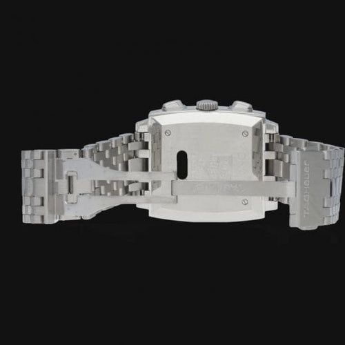 Montre TAG Heuer Monaco - Montre chronographe en acier 58 Facettes MT46536