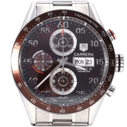 Montre Tag Heuer Montre Carrera Calibre 16 Chronograph 58 Facettes MT46531