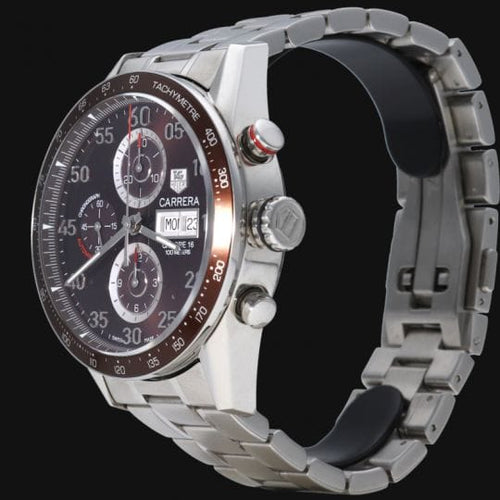 Montre Tag Heuer Montre Carrera Calibre 16 Chronograph 58 Facettes MT46531