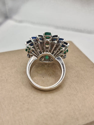 Bague 54 Bague Bouquet en or 18 kt 58 Facettes CV-057