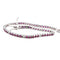Bracelet Bracelet tennis en or blanc 18 kt, rubis et diamants 58 Facettes 236 OC