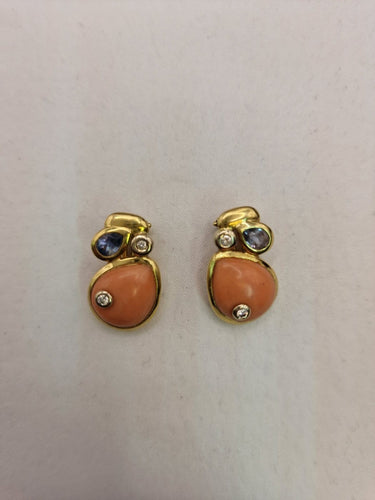 Boucles d'oreilles Boucles d'oreilles pendantes vintage Manfredi 58 Facettes CV-059