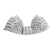 Broche Broche papillon Art déco en platine et diamants 58 Facettes 65000047