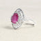 Bague 60 Bague Or blanc, Rubis et Diamants 58 Facettes 61600016