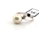 Bague 52 Bague en or blanc 18 carats ornée de perles et de diamants sur les côtés 58 Facettes 628 T C OC