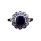 Bague Daisy - Bague vintage en or jaune saphir et diamants 58 Facettes RING - 007