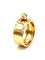 Bague 52 Hermès Kelly - Bague GM en or rose 18K et diamants 58 Facettes HERMES BG