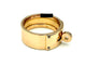 Bague 52 Hermès Kelly - Bague GM en or rose 18K et diamants 58 Facettes HERMES BG