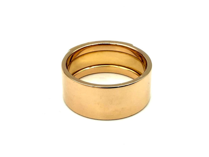 Bague 52 Hermès Kelly - Bague GM en or rose 18K et diamants 58 Facettes HERMES BG