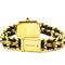 Montre Chanel Premiere Rock Quartz Watch Plated Metal and Leather 58 Facettes dr7zrximi3