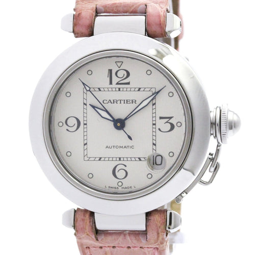 Montre Cartier Pasha C Automatic Watch Stainless Steel 58 Facettes oiupa8feah