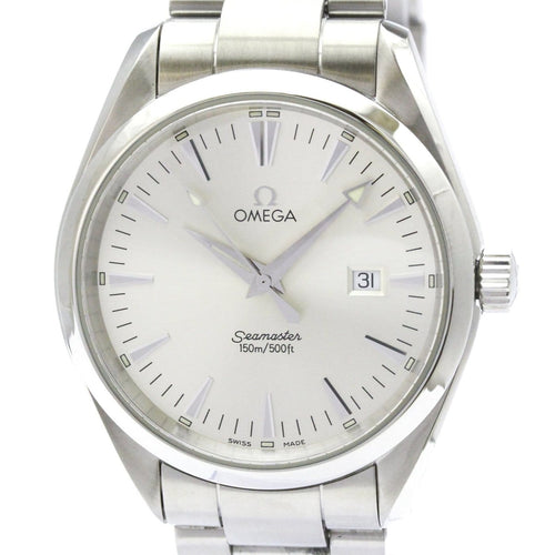 Montre Omega Seamaster Aqua Terra 150M Quartz Watch Stainless Steel 58 Facettes korlj1jspd