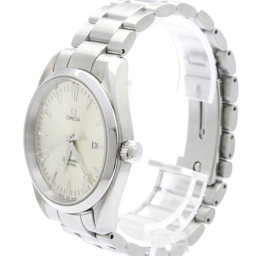 Montre Omega Seamaster Aqua Terra 150M Quartz Watch Stainless Steel 58 Facettes korlj1jspd
