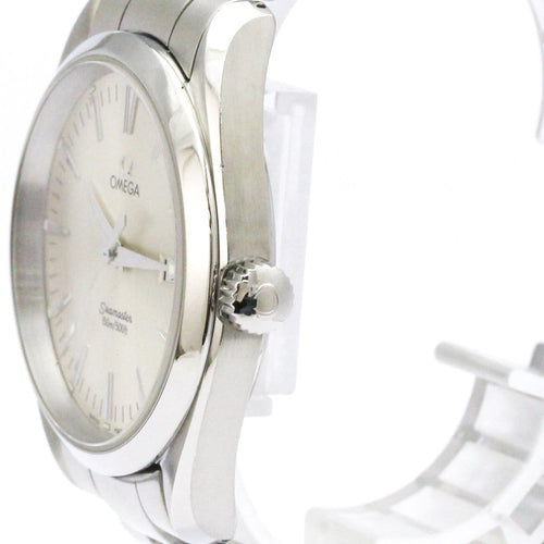 Montre Omega Seamaster Aqua Terra 150M Quartz Watch Stainless Steel 58 Facettes korlj1jspd