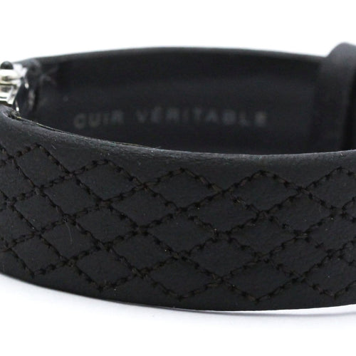 Montre Chanel Matelasse Quartz Watch Stainless Steel and Quilted Leather 58 Facettes nvavwk5zxr