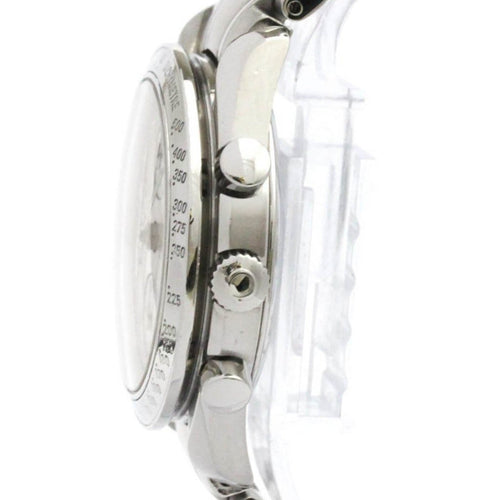Montre Omega Speedmaster Triple Calendar Chronograph Automatic Watch Stainless Steel 58 Facettes hnl4h4exxx