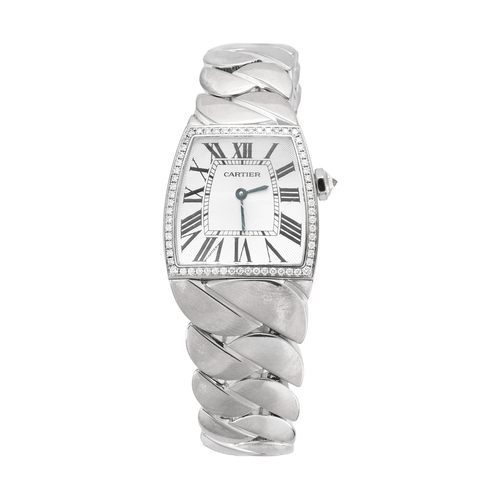 Montre Cartier La Dona - Montre en or blanc 18 carats diamants 58 Facettes BO/230070 STA