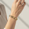 Bracelet Tank - Bracelet articulé en or jaune 58 Facettes 1.0001061/6