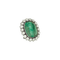 Boucles d'oreilles Boucles d’oreilles - Émeraudes et diamants en or blanc 58 Facettes BO/230069/