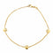Herzarmband aus Gold und Zirkonia 58 Facettes BO/230081