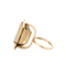 Bague 51 Bague vintage design en or jaune et citrine 58 Facettes BO/240008